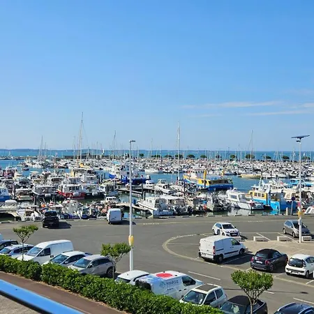 Sea View, Port Arcachon, Parking Apartament *