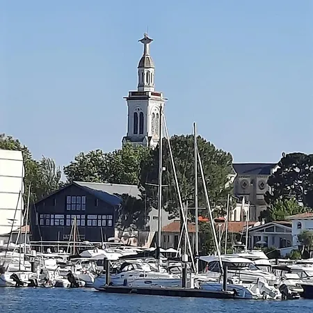 Sea View, Port Arcachon, Parking Apartament *